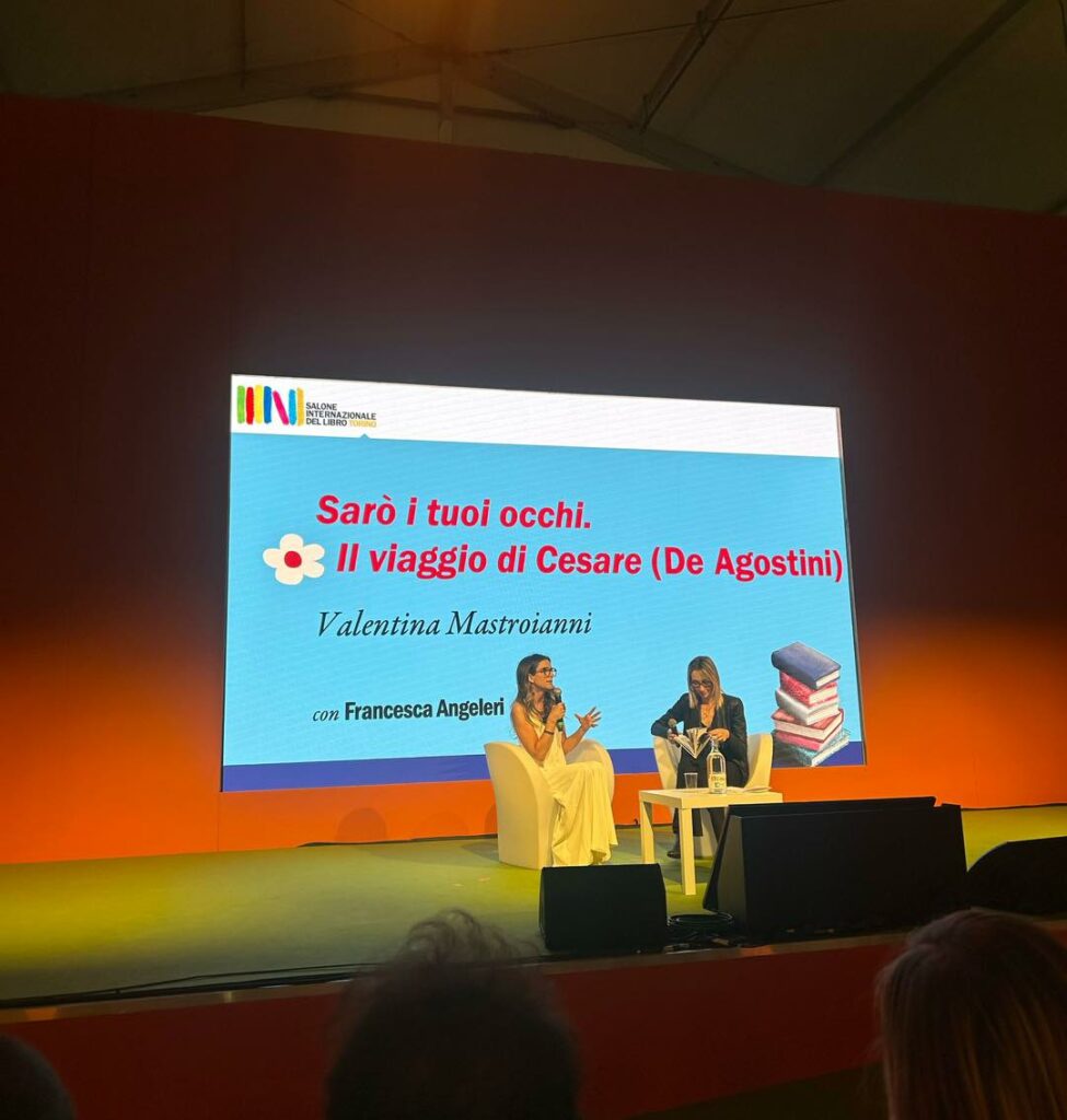 La presentazione del libro "Sarò i tuoi occhi. Il viaggio di Cesare" della scrittrice Valentina Mastroianni.