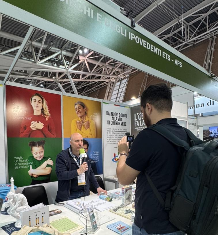 Pasquale Daniele, responsabile dell'Area tecnica presso la Biblioteca "Regina Margherita" illustra l'operato dell'ente.